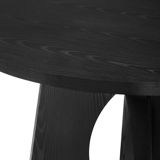 Lucy Dining Table 4 Seater - Black - DUSK