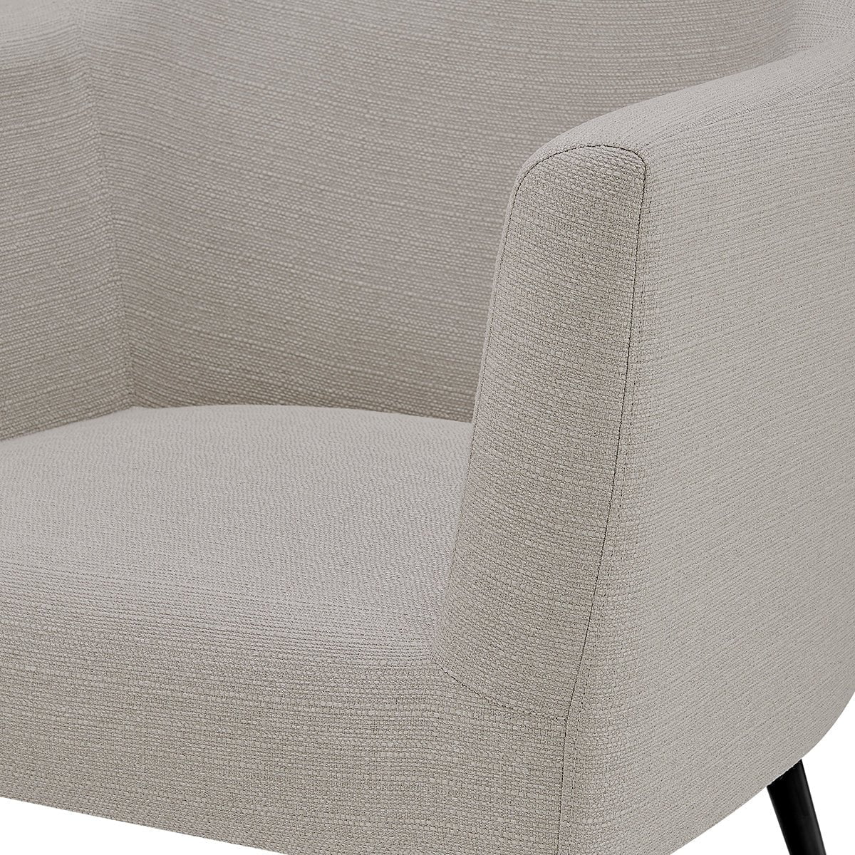 Luna Accent Chair - Stone Grey - DUSK