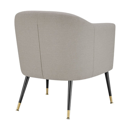 Luna Accent Chair - Stone Grey - DUSK