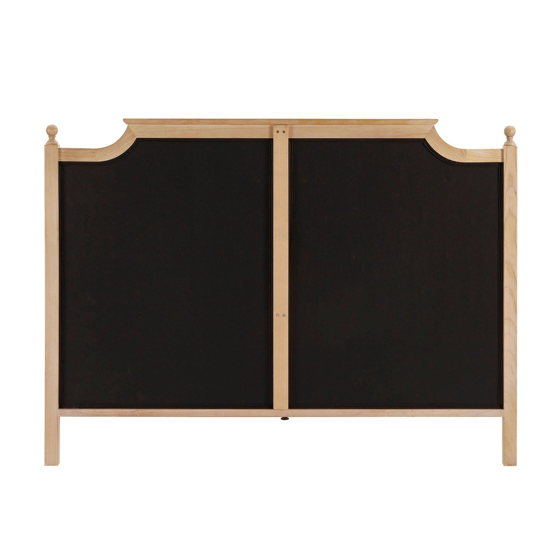 Luxor Bed Frame - Cream Linen - DUSK