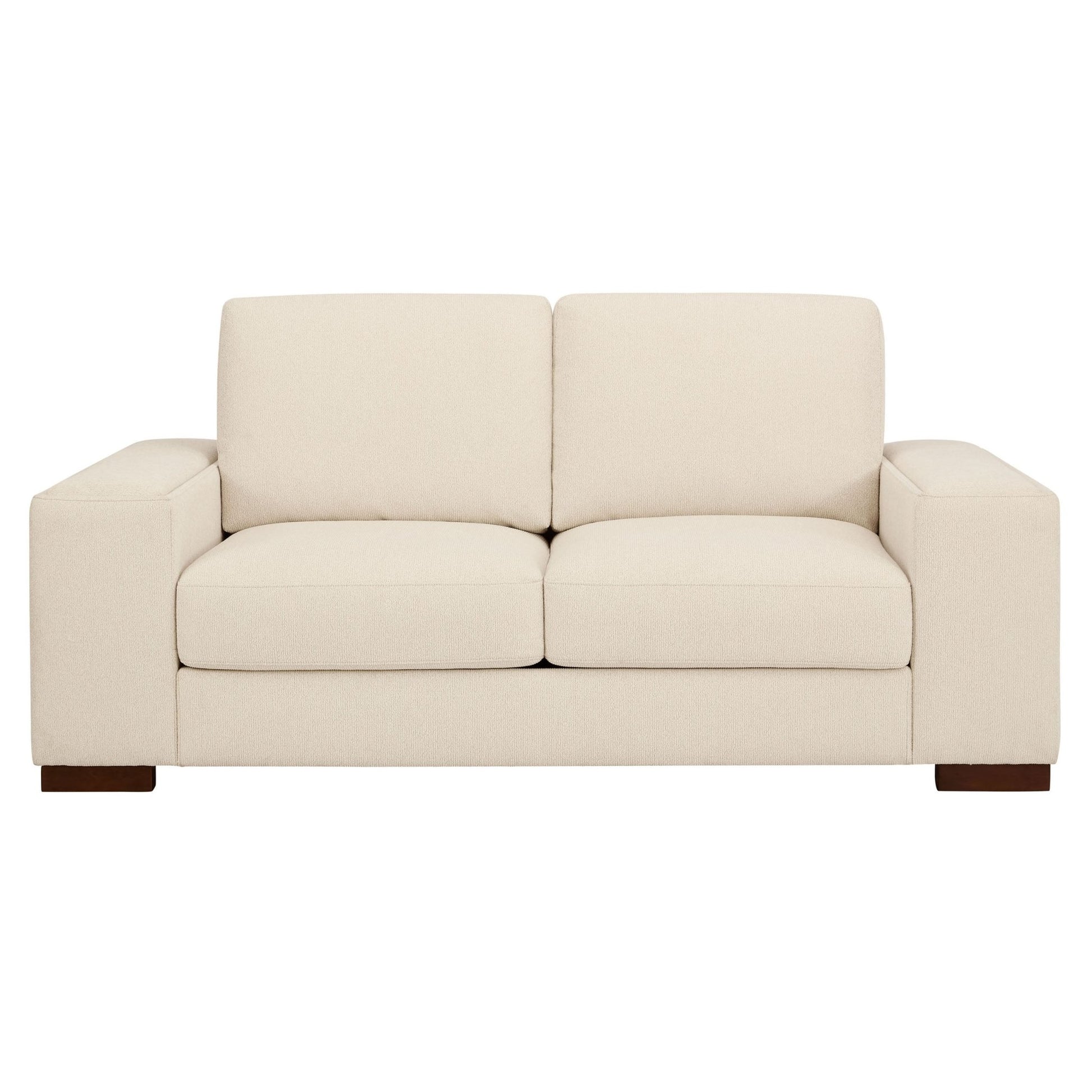 Lyon 2 Seater Sofa - Speckled Sand Boucle - DUSK