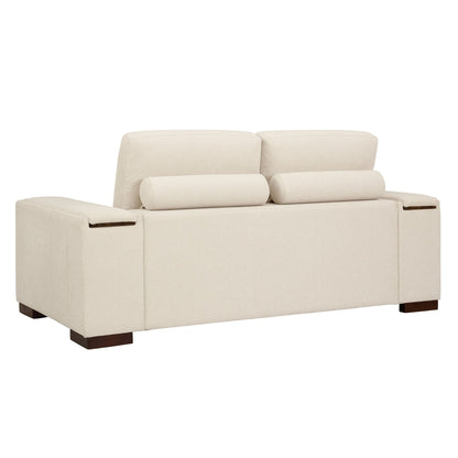 Lyon 2 Seater Sofa - Speckled Sand Boucle - DUSK