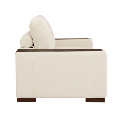 Lyon 2 Seater Sofa - Speckled Sand Boucle - DUSK