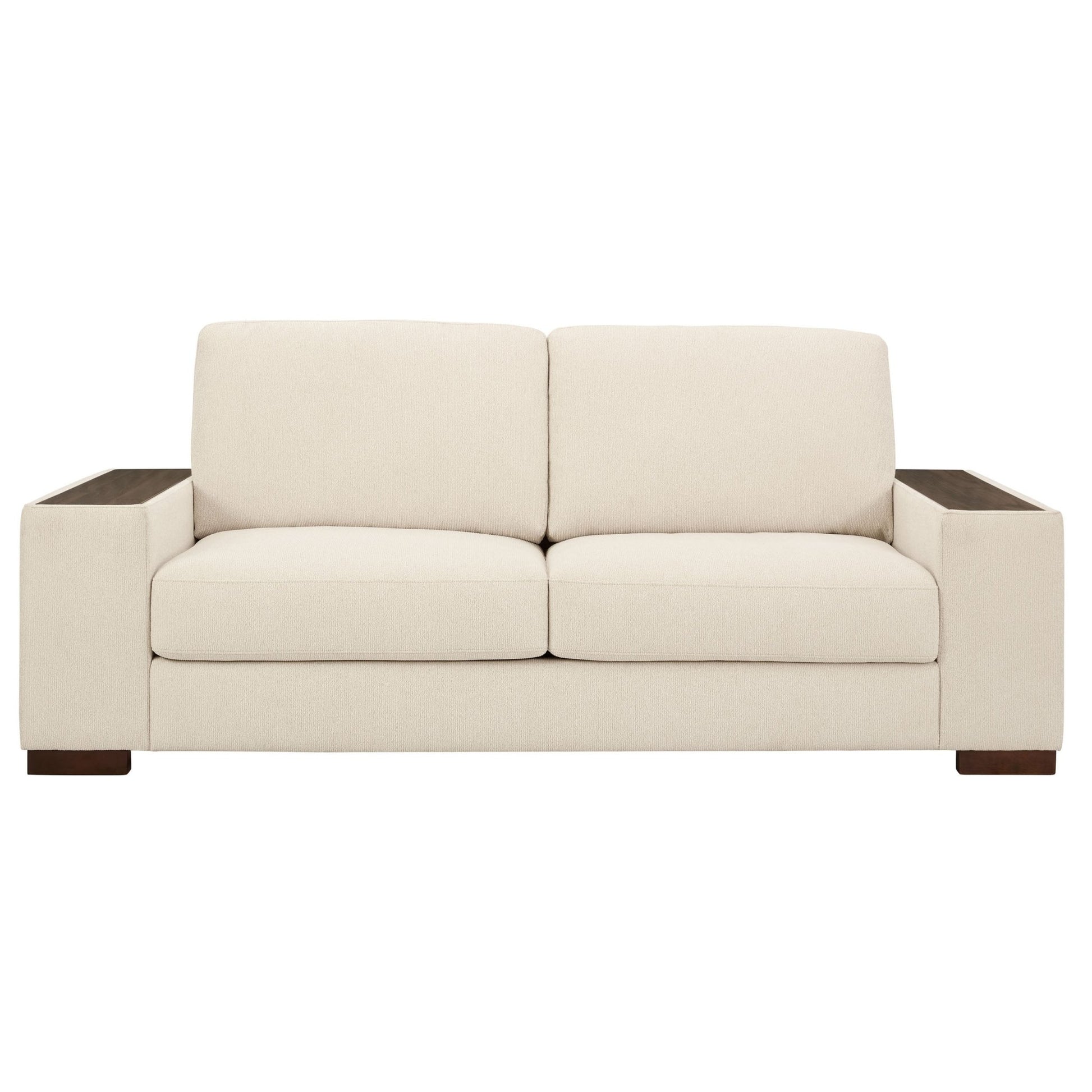 Lyon 3 Seater Sofa - Speckled Sand Boucle - DUSK