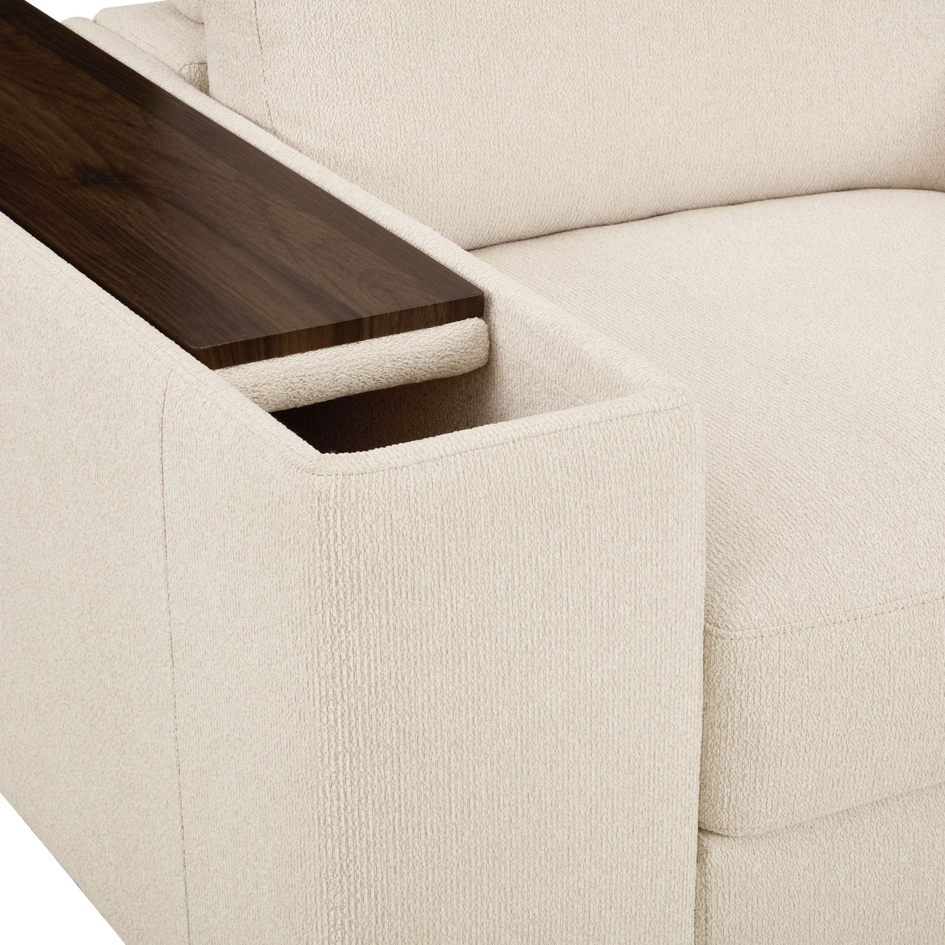 Lyon Armchair - Speckled Sand Boucle - DUSK