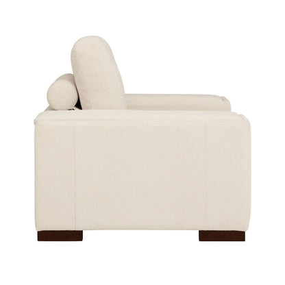 Lyon Armchair - Speckled Sand Boucle - DUSK