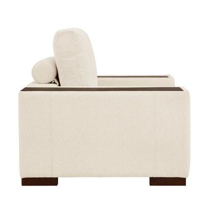 Lyon Armchair - Speckled Sand Boucle - DUSK