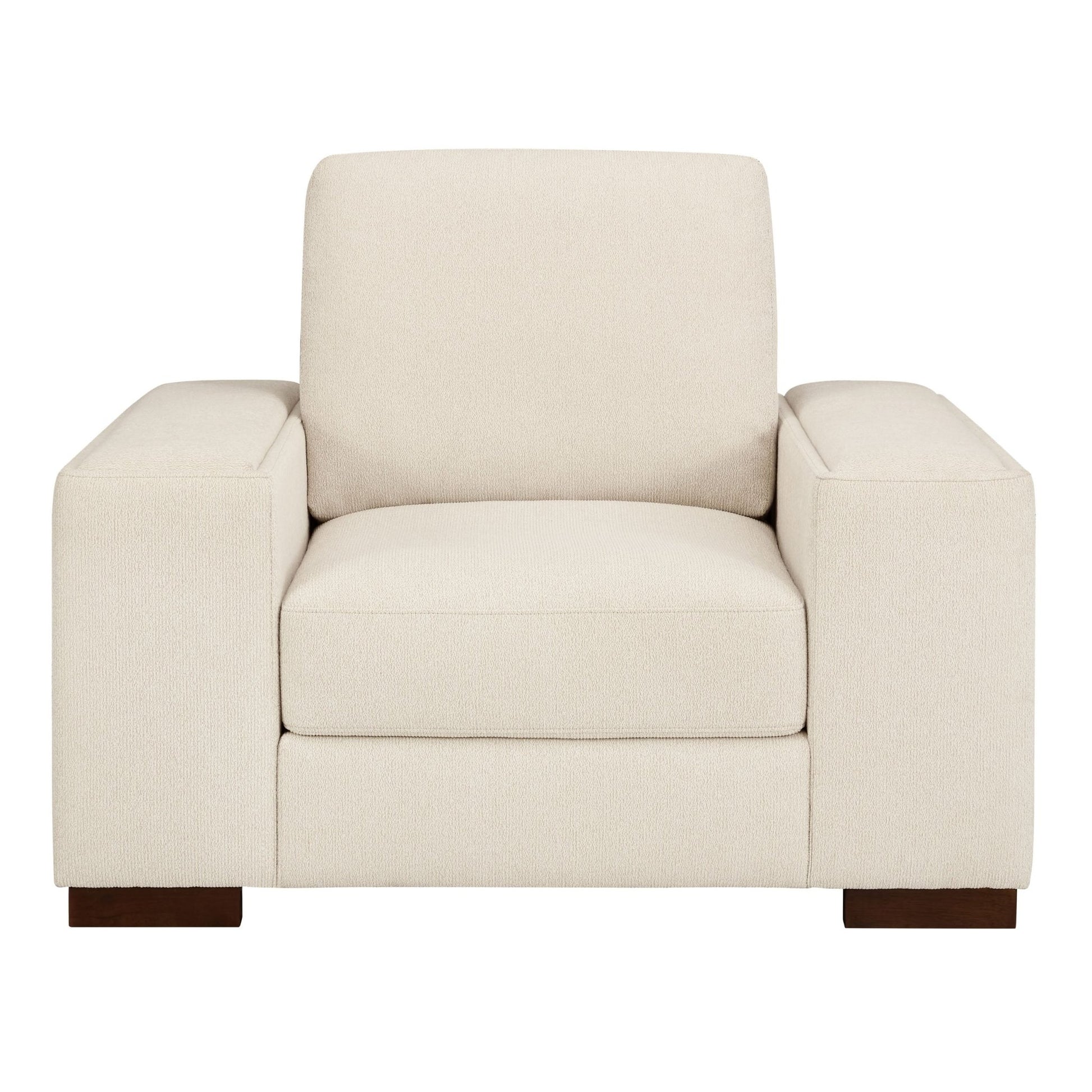 Lyon Armchair - Speckled Sand Boucle - DUSK