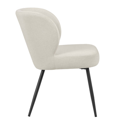 Mabel Set of 2 Dining Chairs - Linen Natural - DUSK