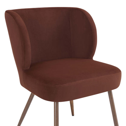 Mabel Set of 2 Dining Chairs - Terracotta - DUSK