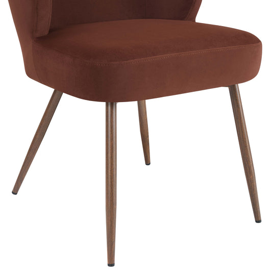 Mabel Set of 2 Dining Chairs - Terracotta - DUSK