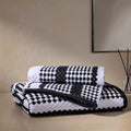 Madeira Popcorn Stripe Towel Collection - Black - DUSK