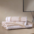 Madeira Popcorn Stripe Towel Collection - Natural - DUSK