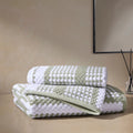 Madeira Popcorn Stripe Towel Collection - Olive - DUSK