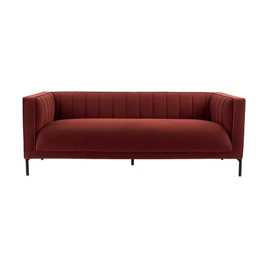 Madison 3 Seater Sofa - Rust - DUSK