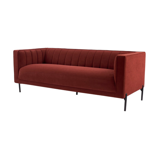 Madison 3 Seater Sofa - Rust - DUSK