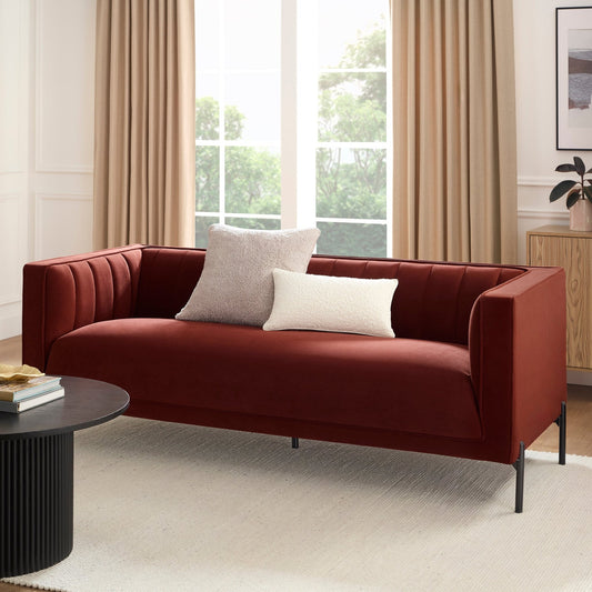 Madison 3 Seater Sofa - Rust - DUSK