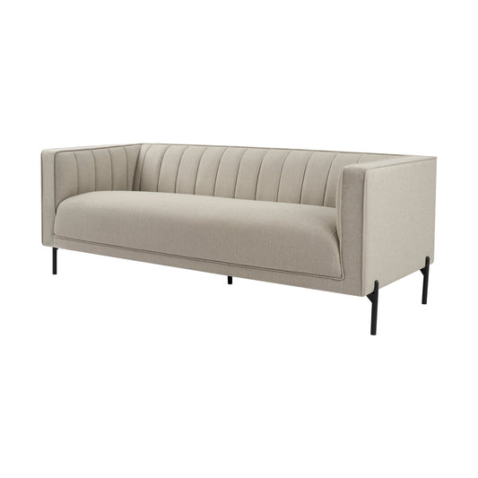 Madison 3 Seater Sofa - Stone Grey - DUSK