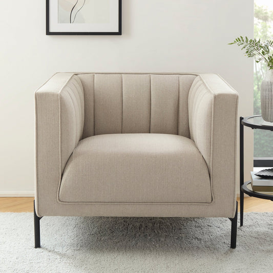 Madison Armchair - Stone Grey - DUSK