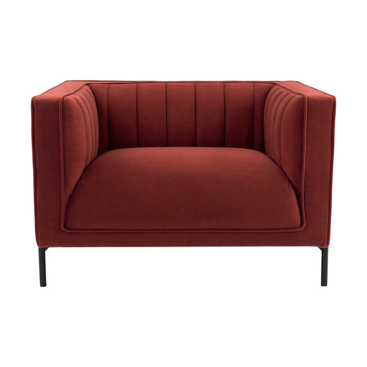 Madison Loveseat - Rust - DUSK