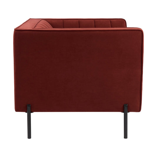 Madison Loveseat - Rust - DUSK