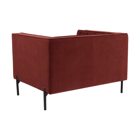 Madison Loveseat - Rust - DUSK