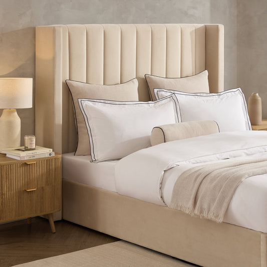 Madison Ottoman Storage Bed - Ecru - DUSK