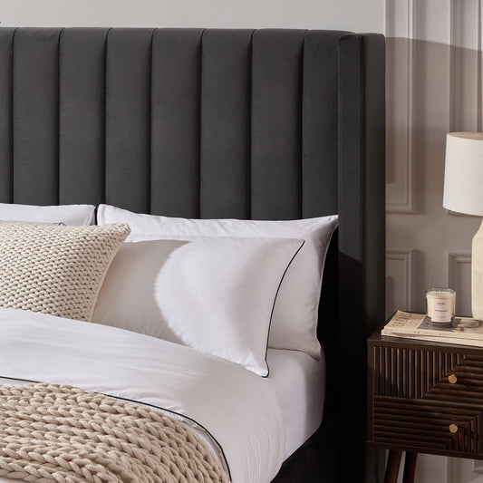 Madison Ottoman Storage Bed - Ink - DUSK