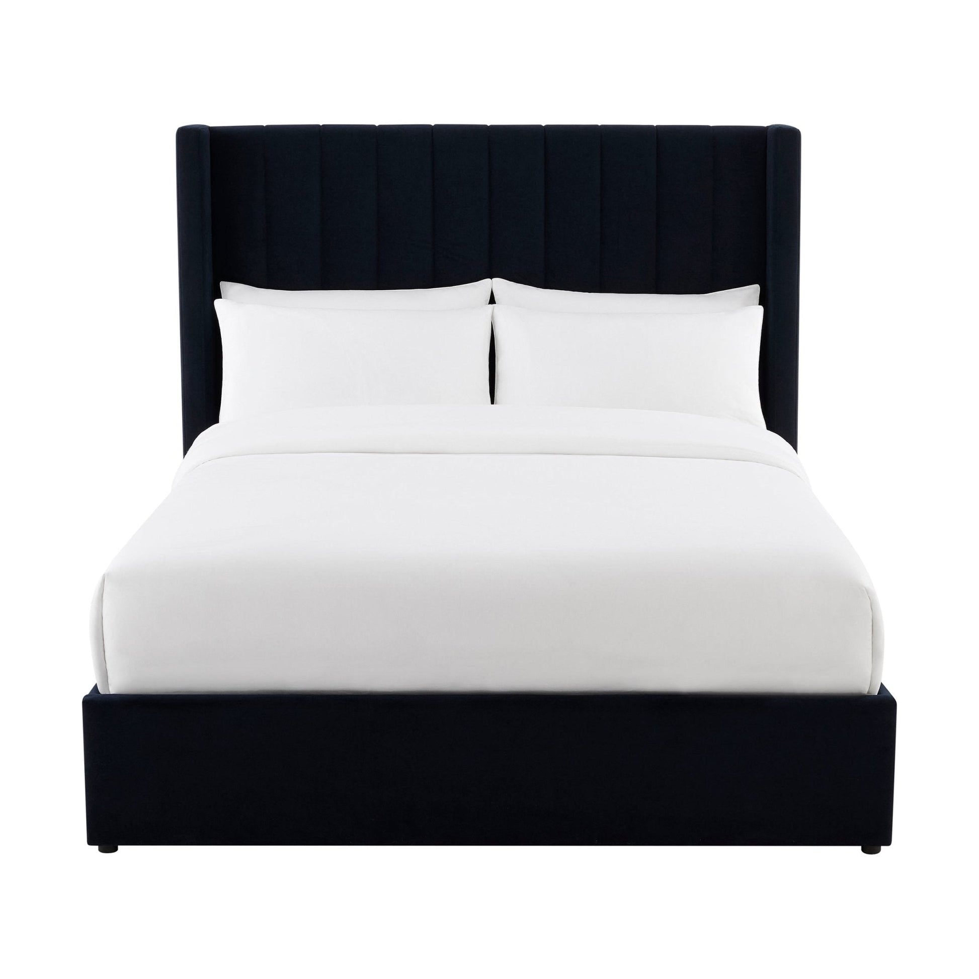 Madison Ottoman Storage Bed - Navy - DUSK