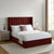 Madison Ottoman Storage Bed - Rust - DUSK