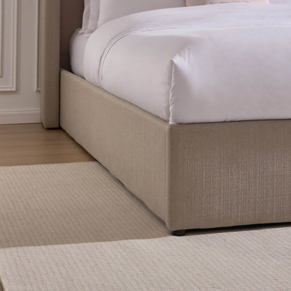 Madison Ottoman Storage Bed - Stone Grey - DUSK