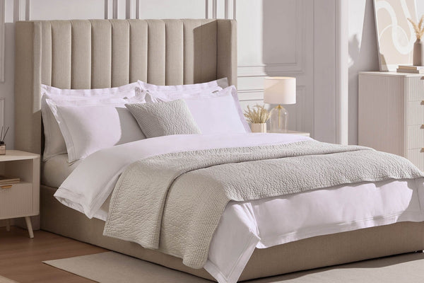Madison Ottoman Storage Bed - Stone Grey - DUSK