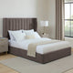 Madison Ottoman Storage Bed - Taupe - DUSK