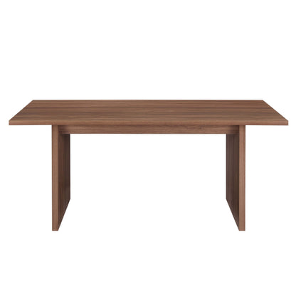 Maisie 4 - 6 Seater Dining Table - Mid Wood - DUSK