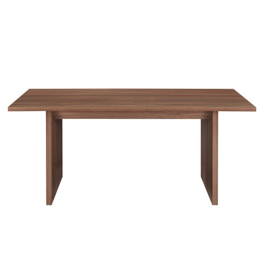 Maisie 4 - 6 Seater Dining Table - Mid Wood - DUSK