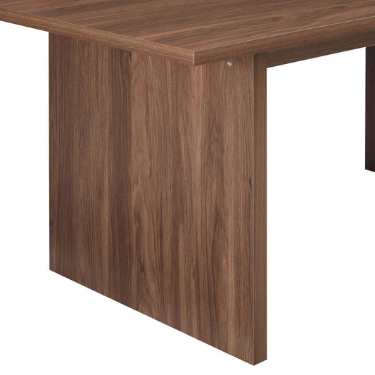 Maisie 4 - 6 Seater Dining Table - Mid Wood - DUSK