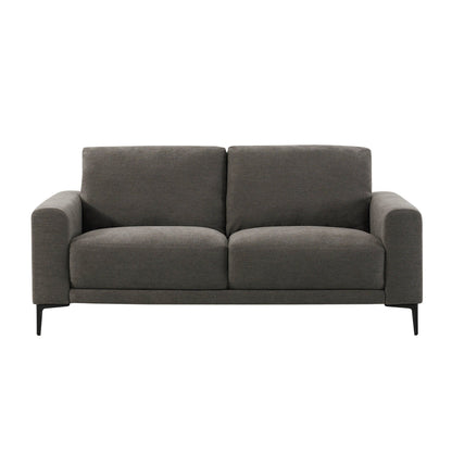 Malibu 2 Seater Sofa - Chenille Ash Grey - DUSK