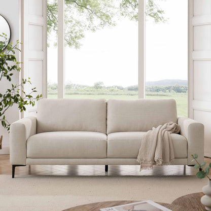 Malibu 3 Seater Sofa - Beige - DUSK