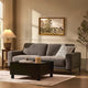 Malibu 3 Seater Sofa - Chenille Ash Grey - DUSK