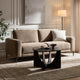 Malibu 3 Seater Sofa - Chenille Mushroom - DUSK