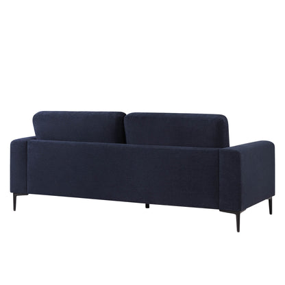 Malibu 3 Seater Sofa - Chenille Navy - DUSK