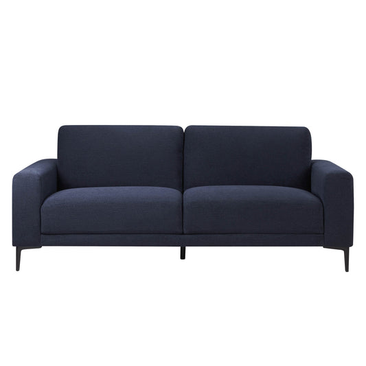 Malibu 3 Seater Sofa - Chenille Navy - DUSK
