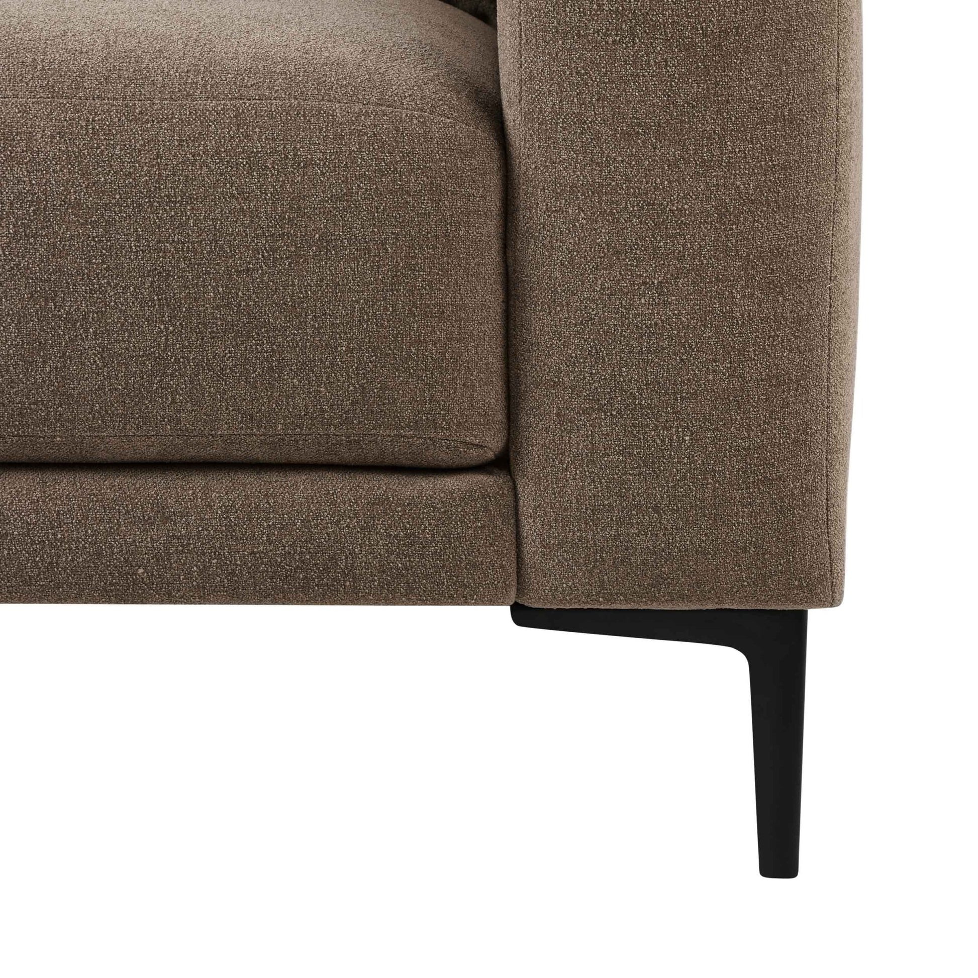Malibu Armchair - Chenille Mushroom - DUSK