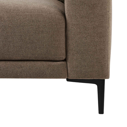 Malibu Armchair - Chenille Mushroom - DUSK