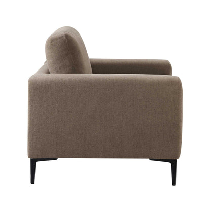 Malibu Armchair - Chenille Mushroom - DUSK