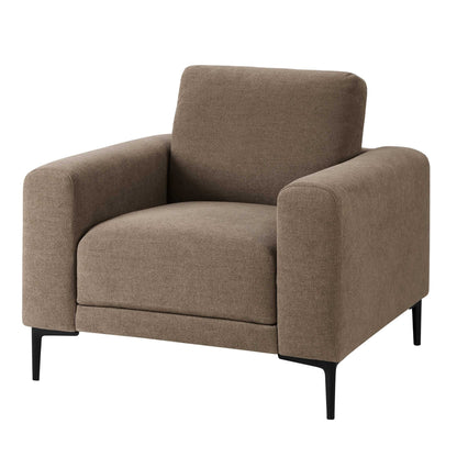 Malibu Armchair - Chenille Mushroom - DUSK
