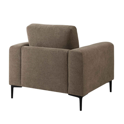 Malibu Armchair - Chenille Mushroom - DUSK