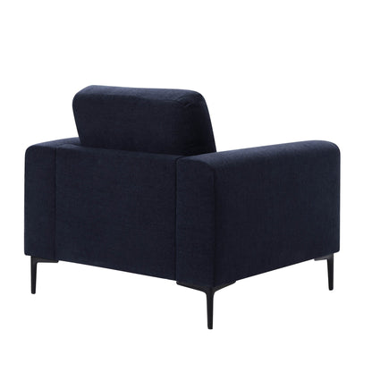 Malibu Armchair - Chenille Navy - DUSK