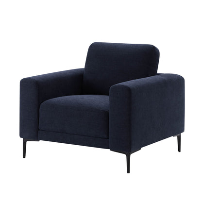 Malibu Armchair - Chenille Navy - DUSK