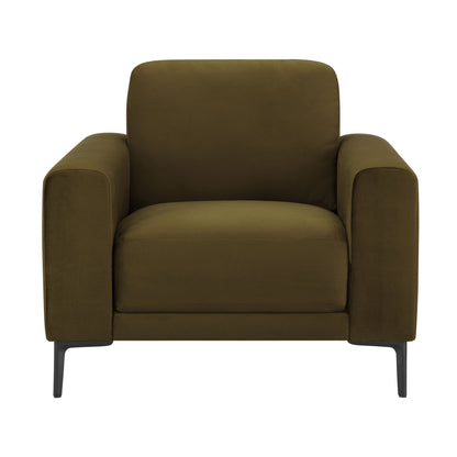 Malibu Armchair - Rich Green - DUSK